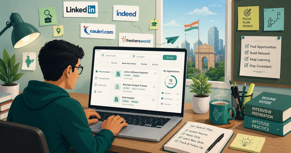 Off-Campus Job Search for Freshers in India