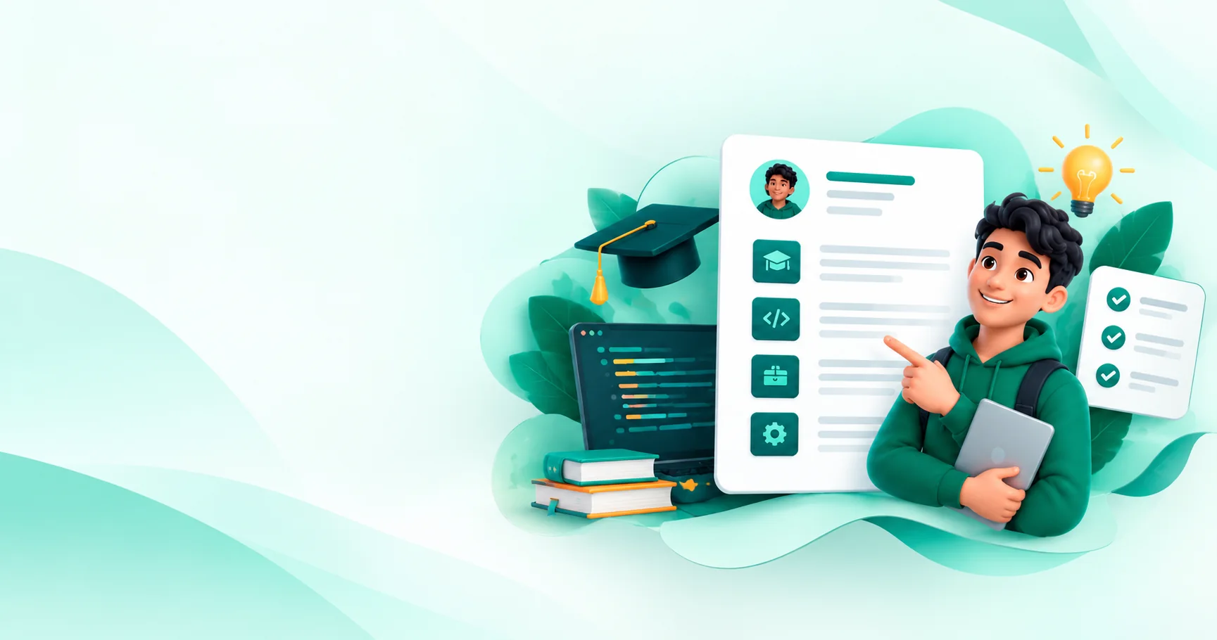 3D illustration of Wipro technology recruitment and enterprise software development